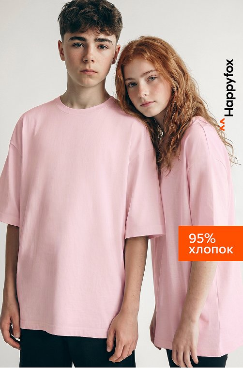 Детская футболка оверсайз Happyfox