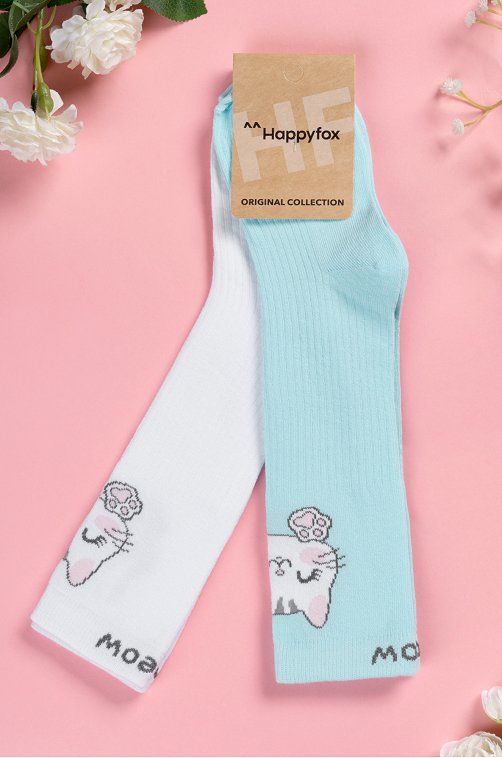 Гольфы для девочки 2 пары Happyfox