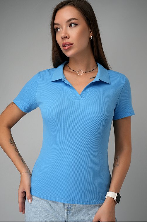 Женская футболка-поло Happyfox