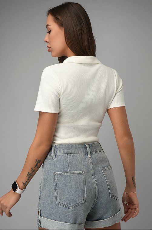 Женская футболка-поло Happyfox