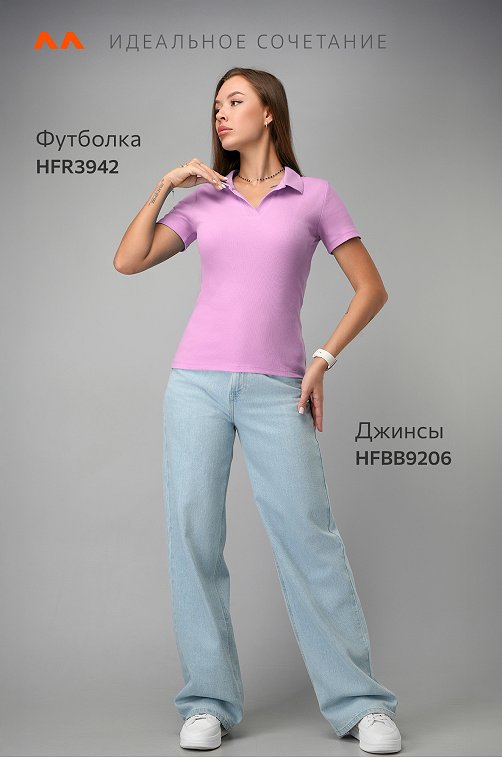 Женская футболка-поло Happyfox