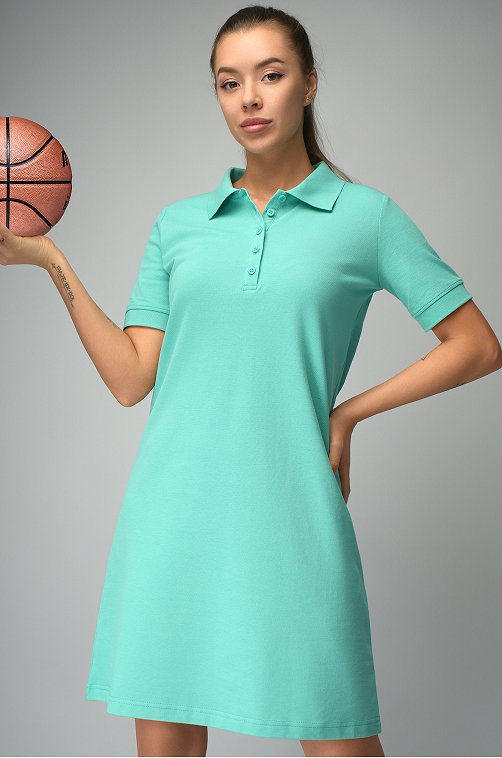 Женское платье-поло Happyfox