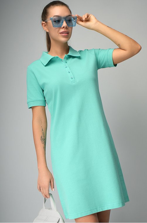 Женское платье-поло Happyfox