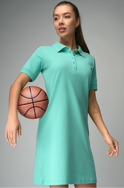 Женское платье-поло Happyfox