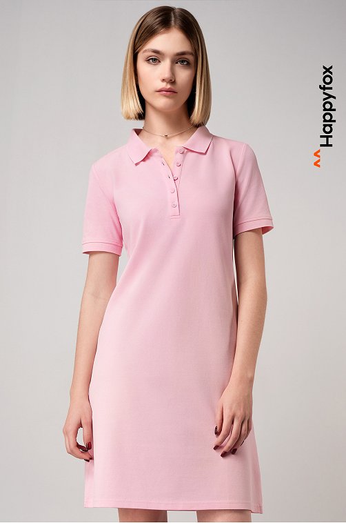 Женское платье-поло Happyfox