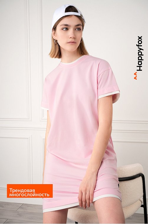 Женское трикотажное платье Happyfox