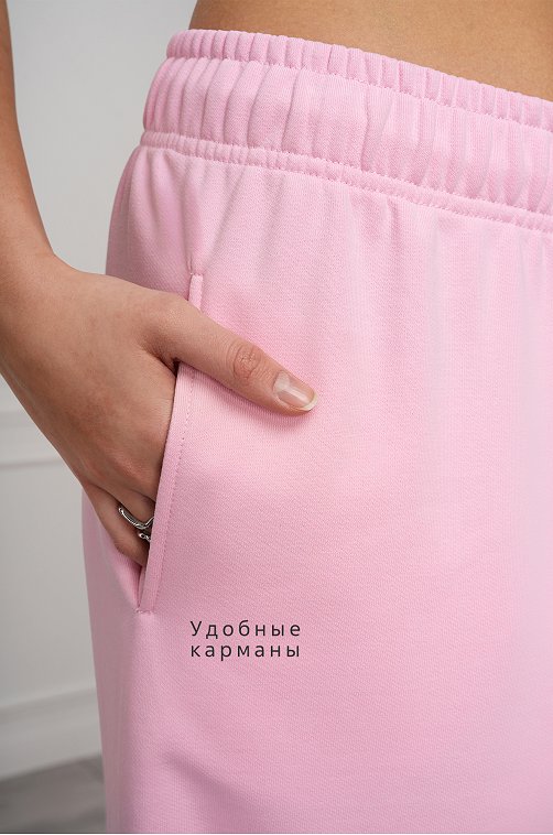 Женские брюки из футера Happyfox