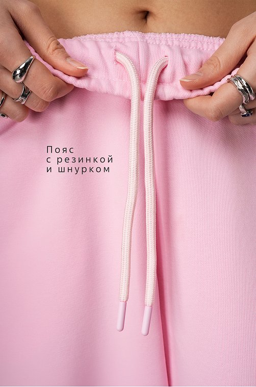 Женские брюки из футера Happyfox