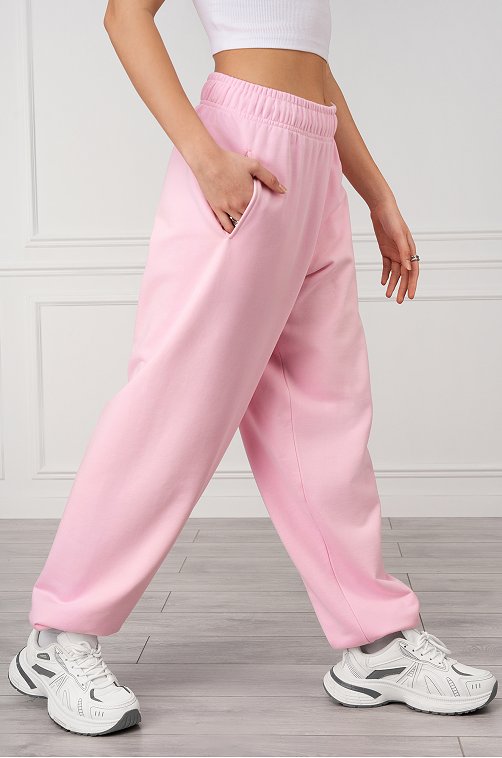 Женские брюки из футера Happyfox