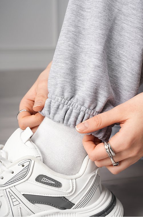 Женские брюки из футера Happyfox