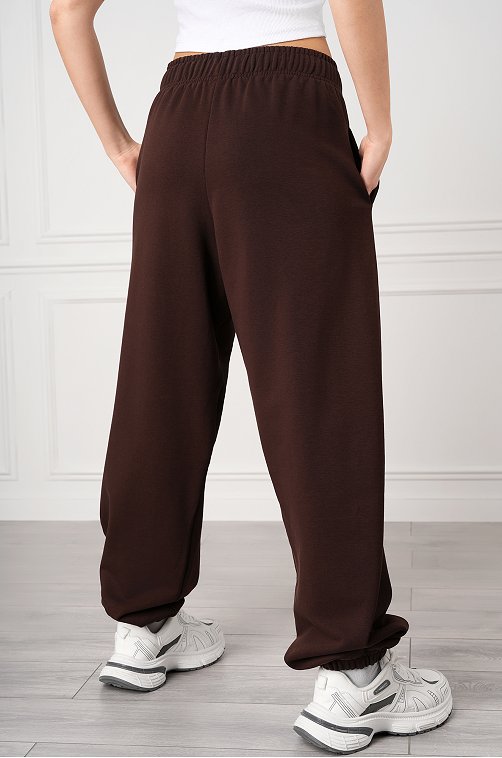 Женские брюки из футера Happyfox