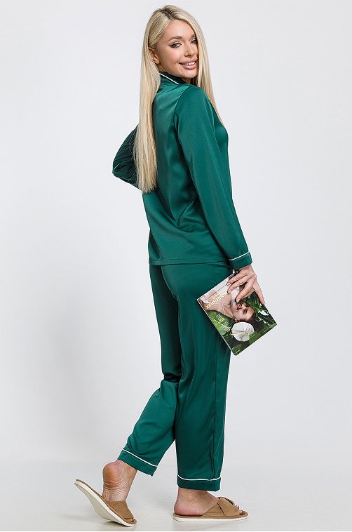 Женская шелковая пижама Happyfox