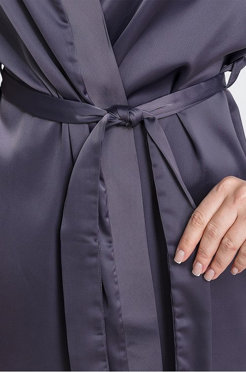 Женский шелковый халат Happyfox