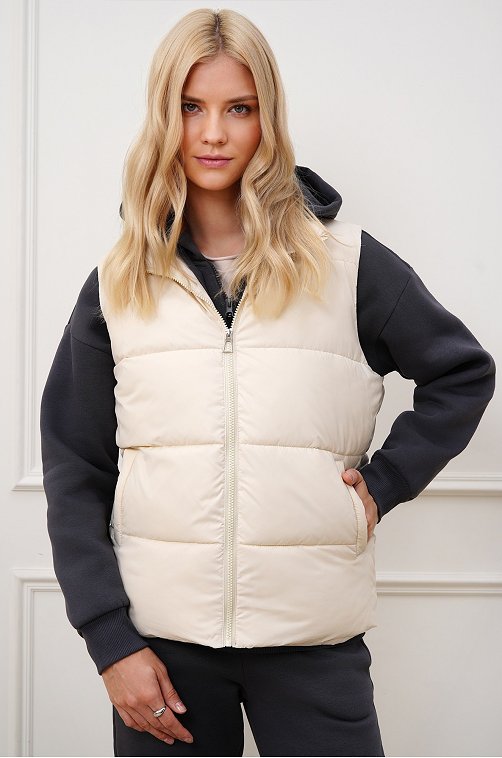 Женский утепленный жилет Happyfox