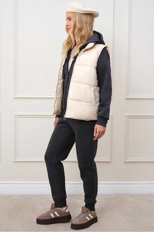 Женский утепленный жилет Happyfox