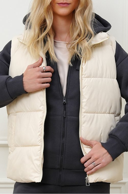 Женский утепленный жилет Happyfox