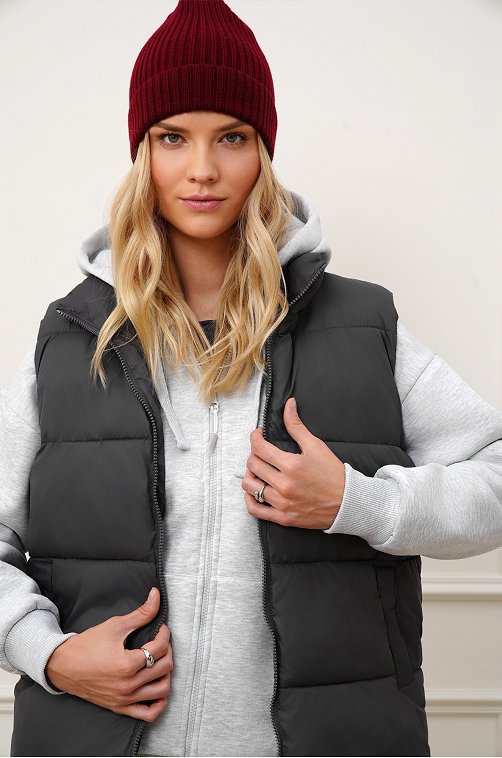 Женский утепленный жилет Happyfox