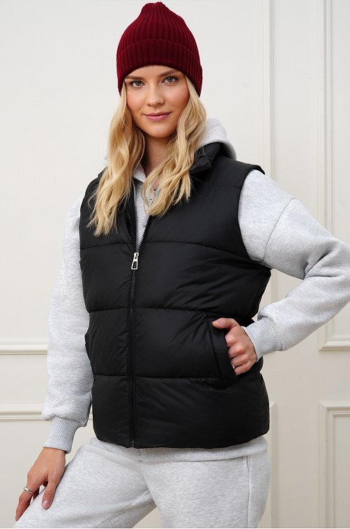 Женский утепленный жилет Happyfox