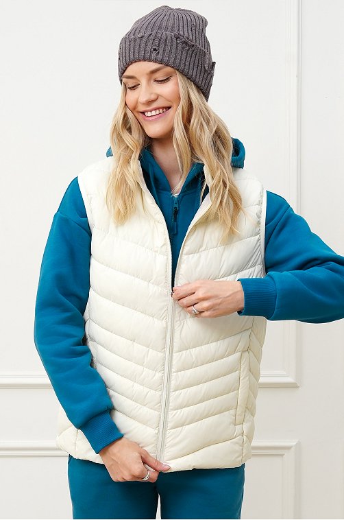 Женский утепленный жилет Happyfox