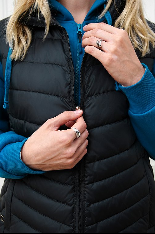 Женский утепленный жилет Happyfox