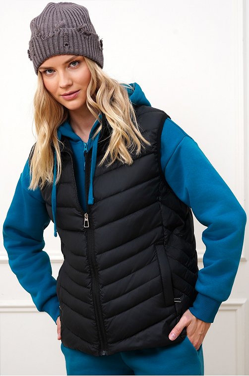 Женский утепленный жилет Happyfox