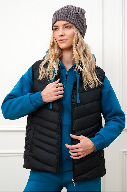 Женский утепленный жилет Happyfox