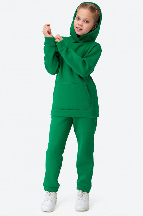 Теплый детский костюм из футера трехнитки с начесом Happyfox