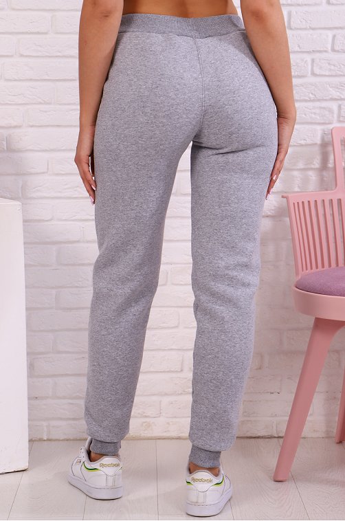 Женские брюки из футера трехнитки с начесом ИВГрадТрикотаж