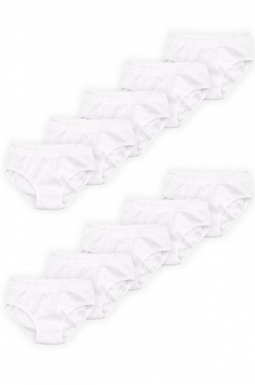 Трусы для девочки 10 шт. Iki yildiz