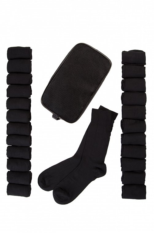 Набор мужских носков в сумке 24 пары Imera