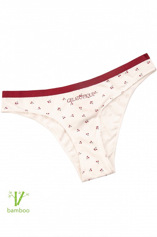 Трусы женские Indefini 6633560 мультиколор купить оптом в HappyWear.ru