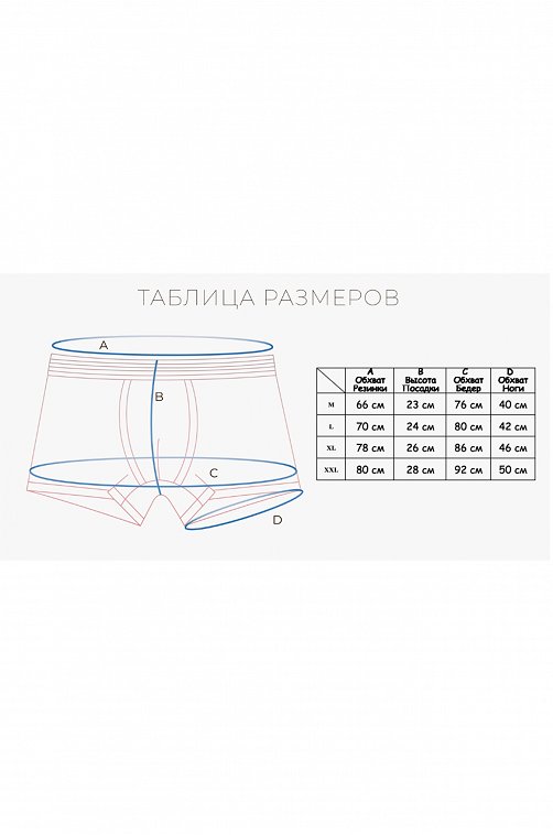 Трусы мужские Indefini