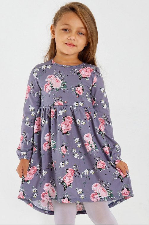 Платье для девочки Ивашка 6614396 мультиколор купить оптом в HappyWear.ru