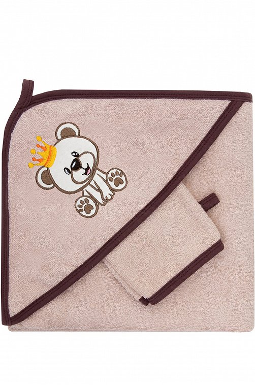 Полотенце-уголок махровое Кактус