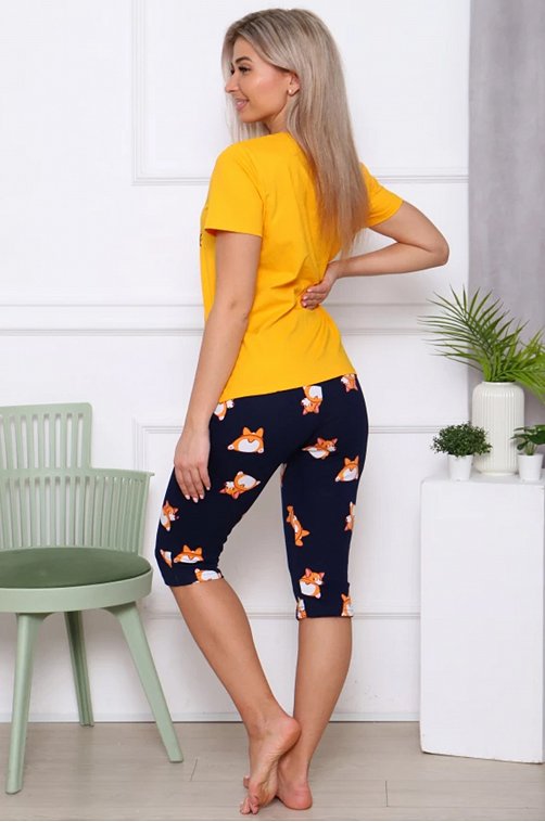 Женская хлопковая пижама Каприз