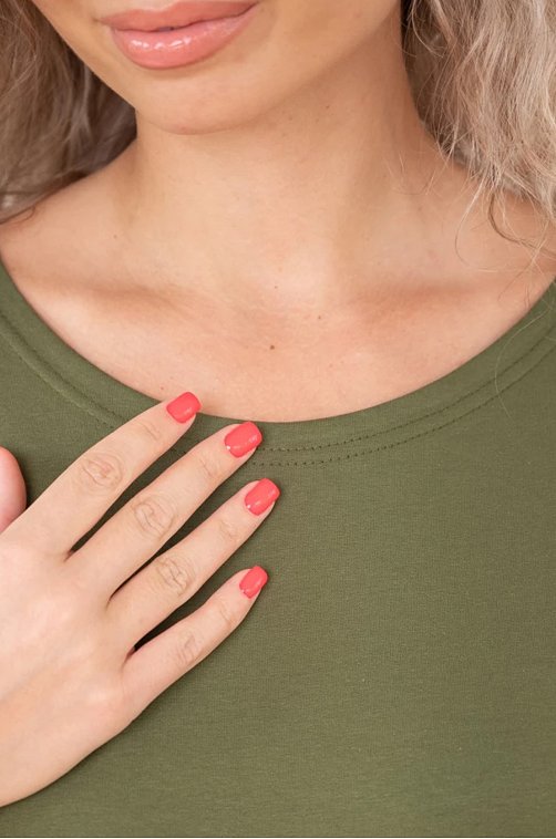 Женская хлопковая туника с лайкрой Каприз