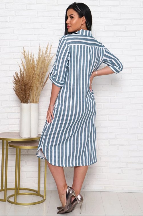 Женское летнее платье-рубашка Каприз