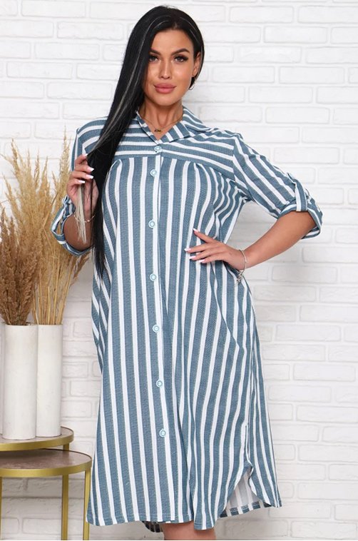 Женское летнее платье-рубашка Каприз