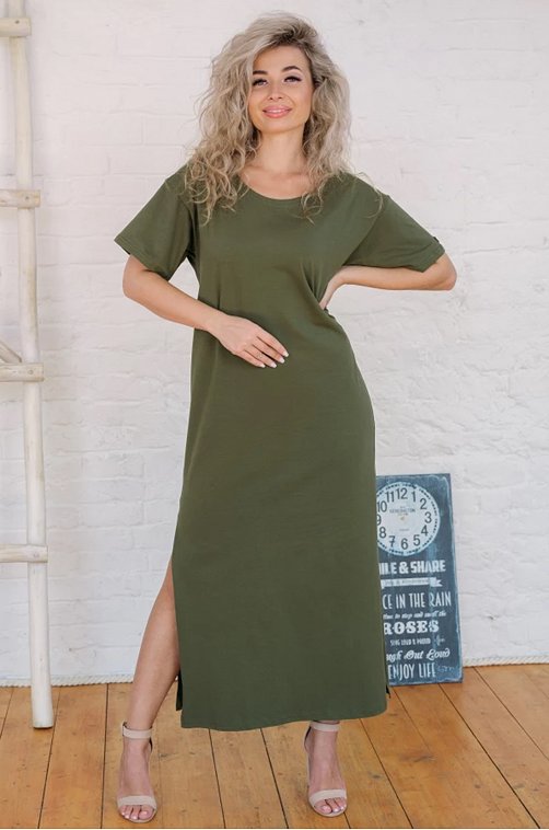 Женское платье-футболка оверсайз Каприз