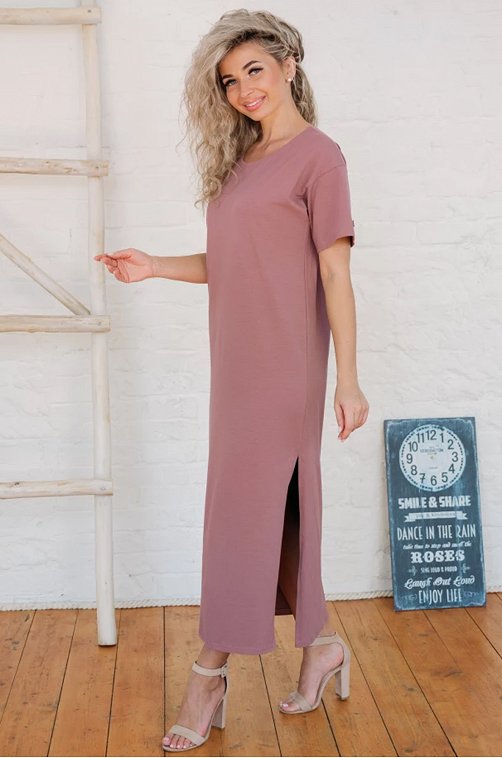 Женское платье-футболка оверсайз Каприз