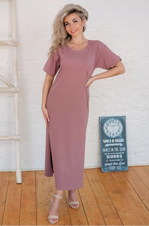 Женское платье-футболка оверсайз Каприз