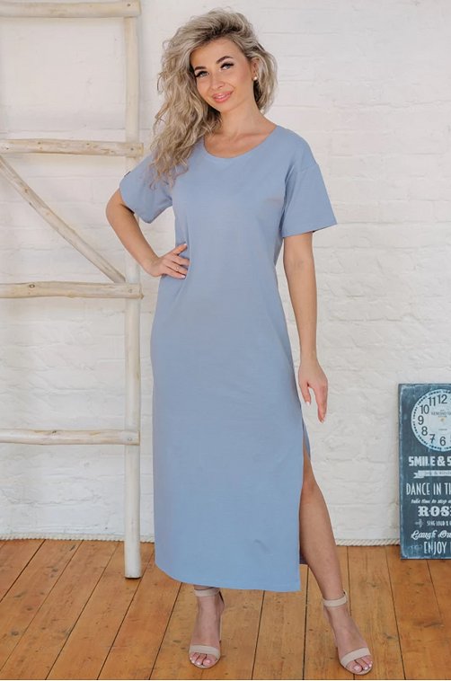 Женское платье-футболка оверсайз Каприз