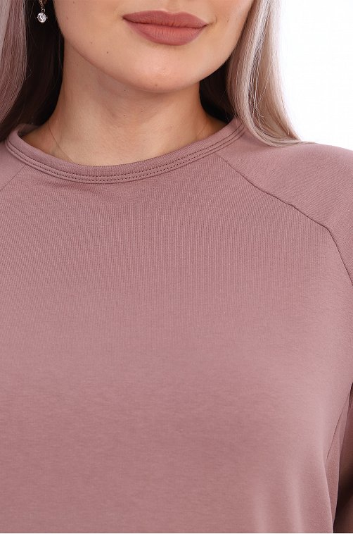 Женский хлопковый костюм из футера трехнитки Trikotel