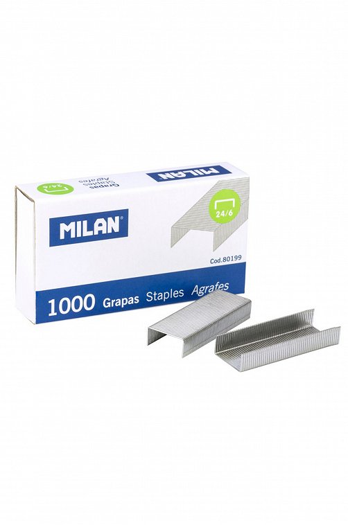 Скобы для степлера 1000 шт. Milan