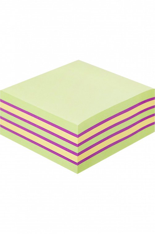 Блок кубик для заметок с клеевым краем 400 л. Attache Selection