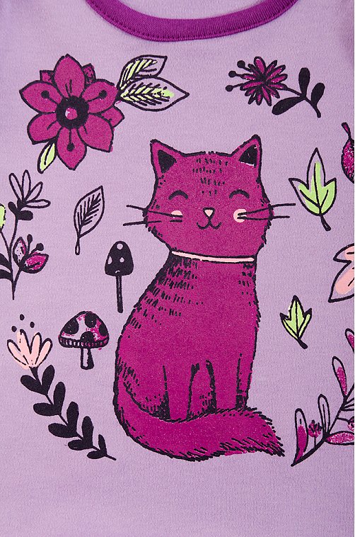 Лонгслив для девочки K&R Baby