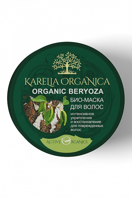 Био-маска для волос укрепляющая Karelia Organica organic beryoza 220 мл Karelia Organica