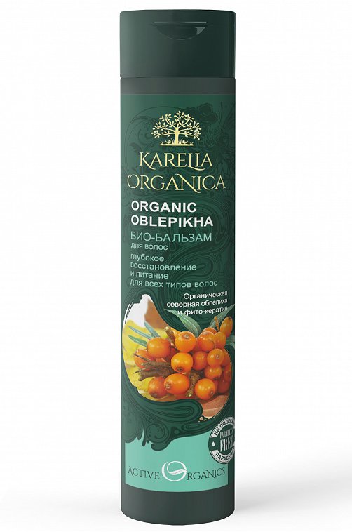 Био-бальзам для волос восстанавливающий Karelia Organica organic oblepikha 310 мл Karelia Organica