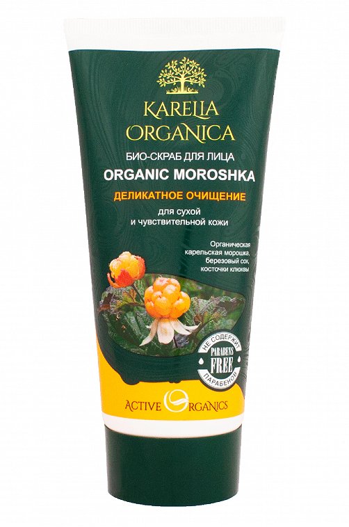 Био-скраб для лица Karelia Organica organic moroshka 180 мл Karelia Organica