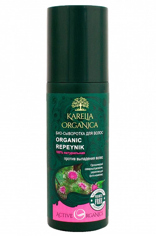 Био-сыворотка для волос Karelia Organica organic repeynik 150 мл Karelia Organica